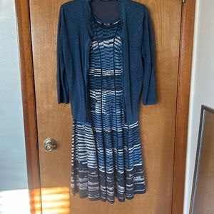 Cute 2 piece dress and sweater set